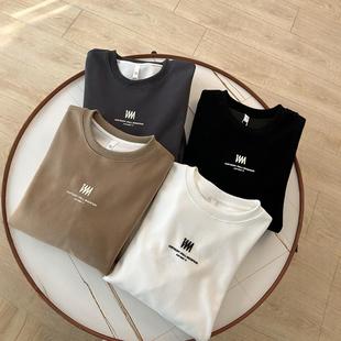 立体字母刺绣 时尚 秋季 男士 圆领潮流百搭休闲卫衣 新款 线下299