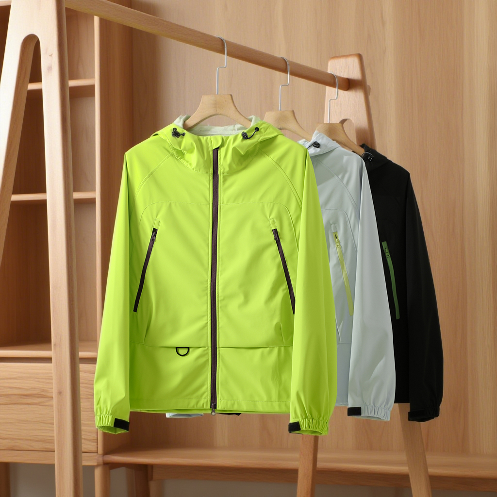 全天候防风防水连帽软壳冲锋衣男