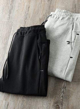 太TM帅了！空气层！3D立体裁剪！春季弹力修身锥形运动休闲裤卫裤