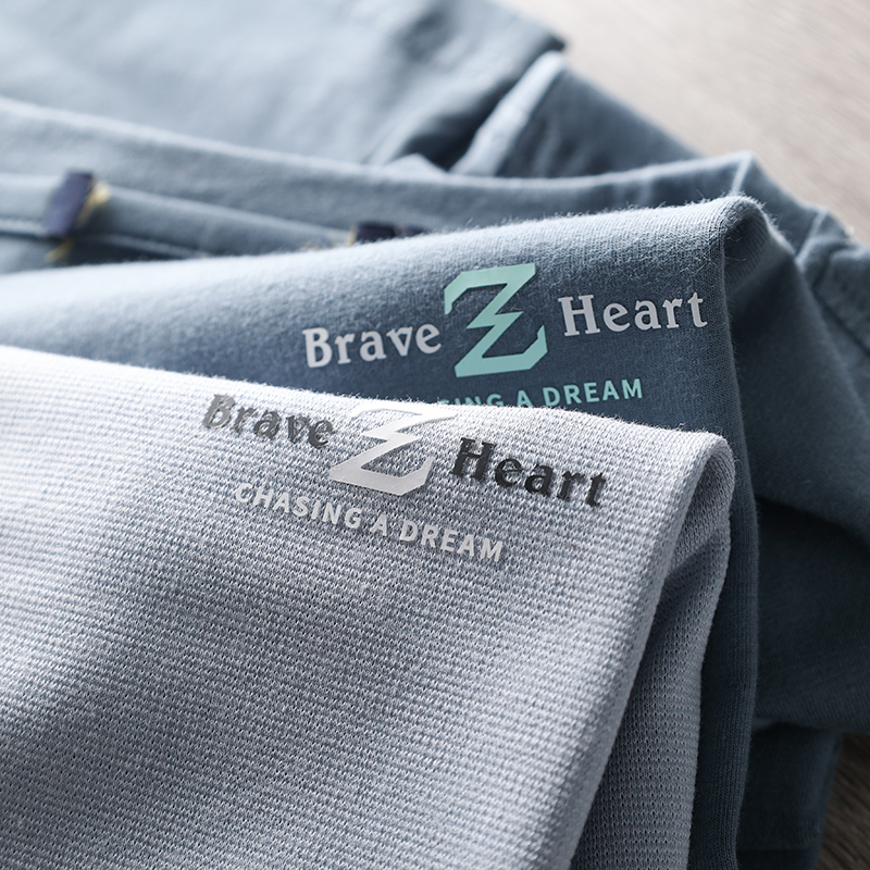 科技冰爽棉！吸湿透气！春夏新款男士潮流字母印花圆领短袖T恤衫