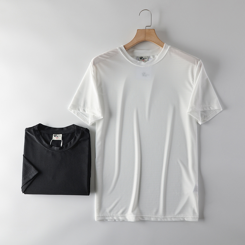 牛奶般丝滑冰爽透气速干弹力T恤