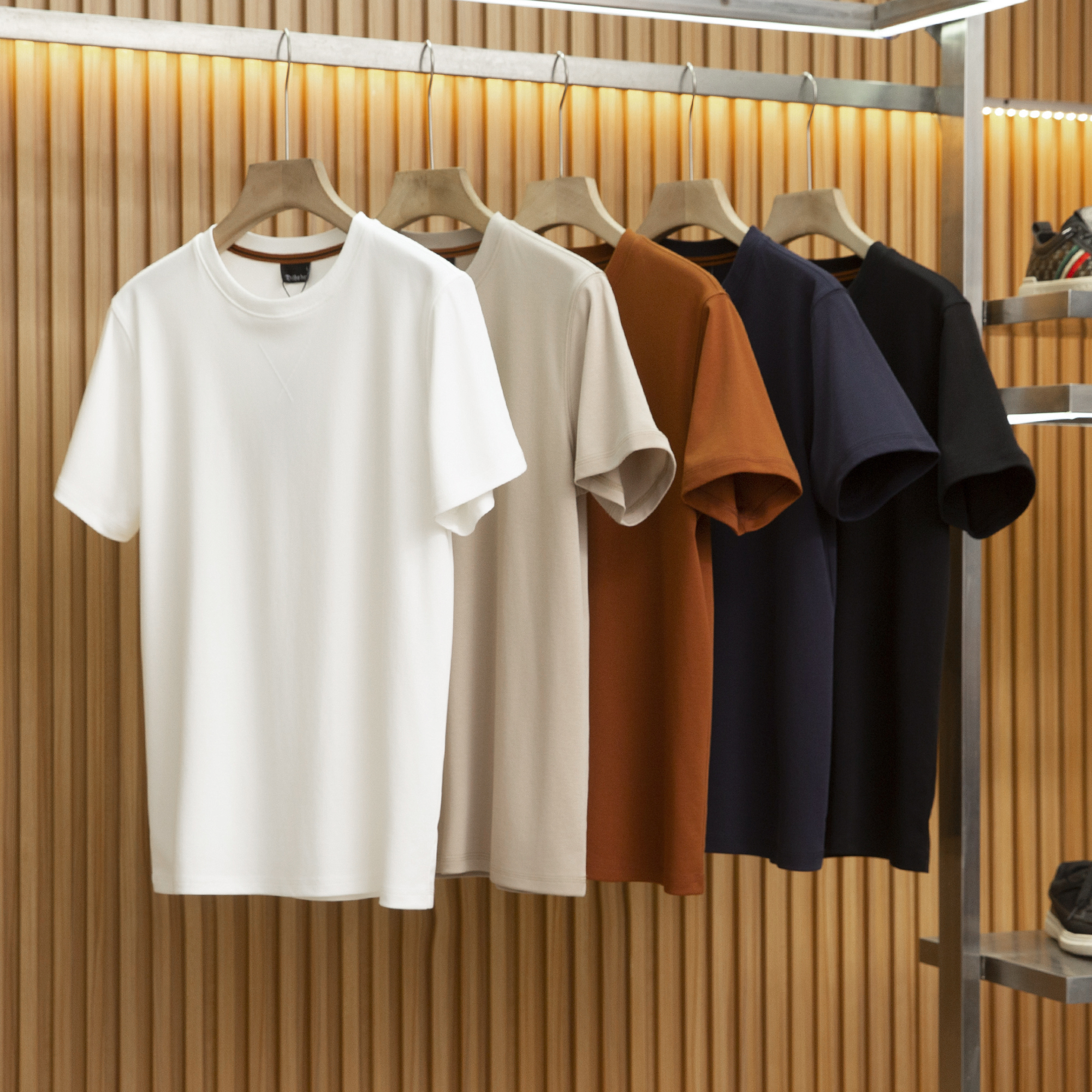 冷感降温液氨丝光匹马棉短袖T恤