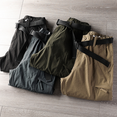 硬核有大码春季男士轻盈直筒长裤