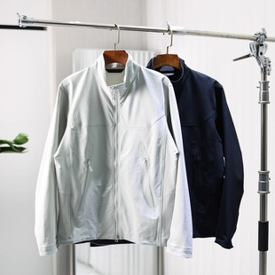 男士 袅系机能户外 秋季 3D立裁 立领软壳冲锋衣夹克 防风防泼水