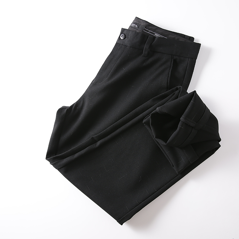 秋冬商务百搭修身直筒长裤休闲裤