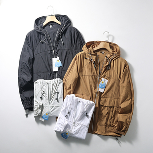 高倍防晒！散热透气！UPF100+！情侣户外防水运动休闲皮肤衣外套