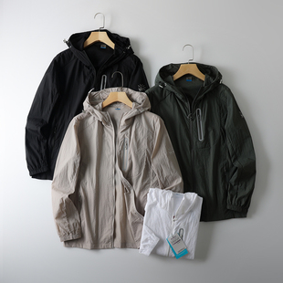 户外连帽休闲皮肤衣 春夏轻薄透气男女款 冰丝凉感科技 防晒抗UV