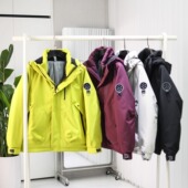 男女连帽石墨烯抗寒保暖棉服 冬季 恒温科技太空棉 户外防水面料