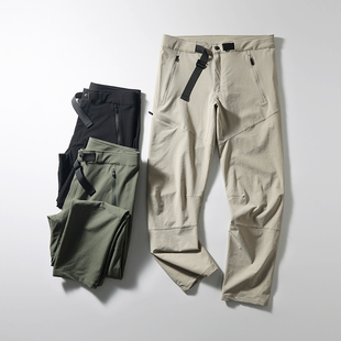 春夏薄款 立体剪裁 男士 户外软壳裤 城市牛货 休闲裤 透气防泼水