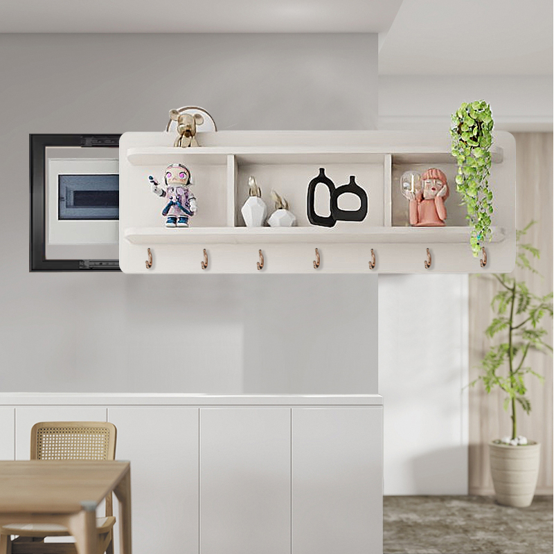 北欧电表箱装饰画挂钩客厅