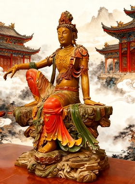 汉博雕塑菩萨雕塑园林景观摆件