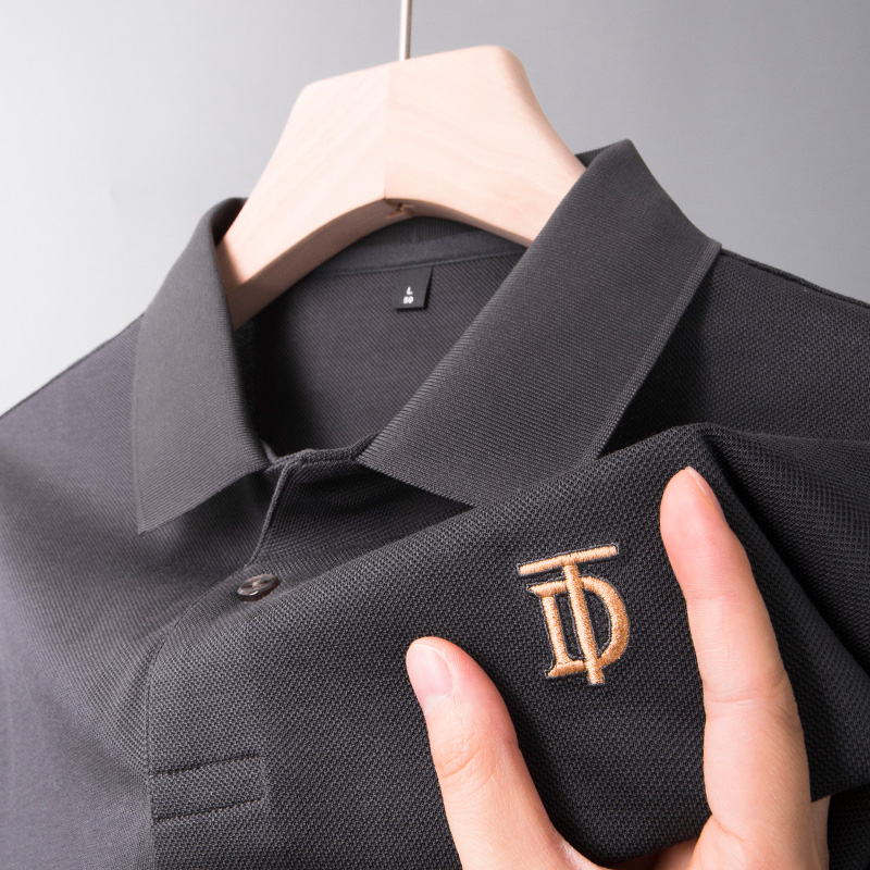 中年男士短袖T恤爸爸莱赛尔夏季