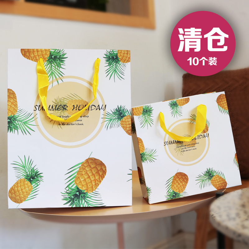 高档定制印LOGO食品订做手提袋