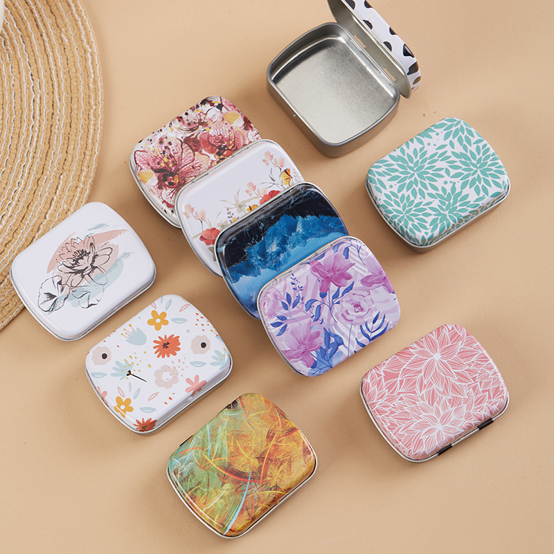 收纳盒卡通图案印刷饰品盒子小巧