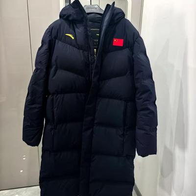 安踏赞助2024中国国家队运动加厚长款羽绒服452440108-2