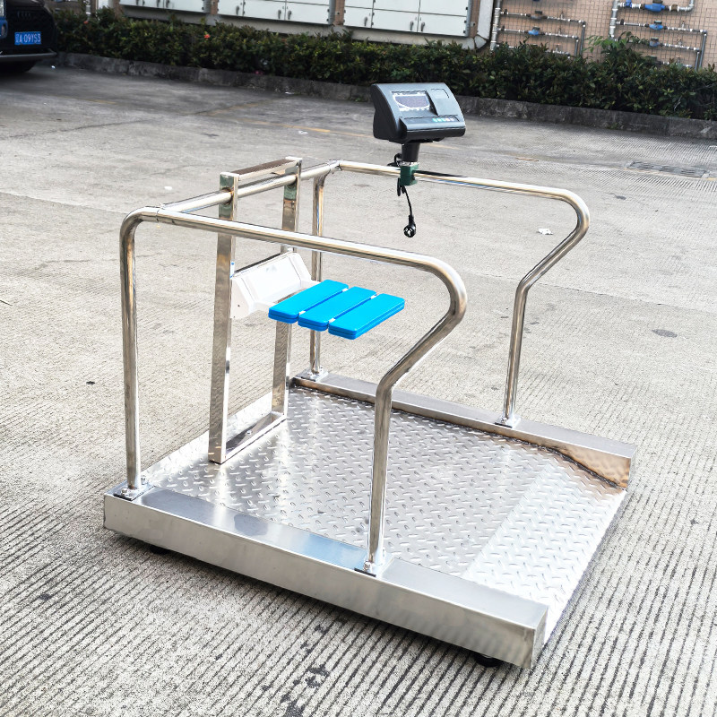 不锈钢耀华XK3190医院专用体重秤