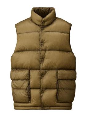 代购CPCOMPANY康柏力男士马甲保暖防风轻便耐用立领绗缝无袖