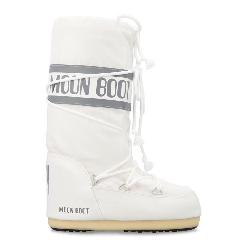 代购MOON BOOT男女雪地靴防水防泼水泡沫内里橡胶鞋底抽绳设计