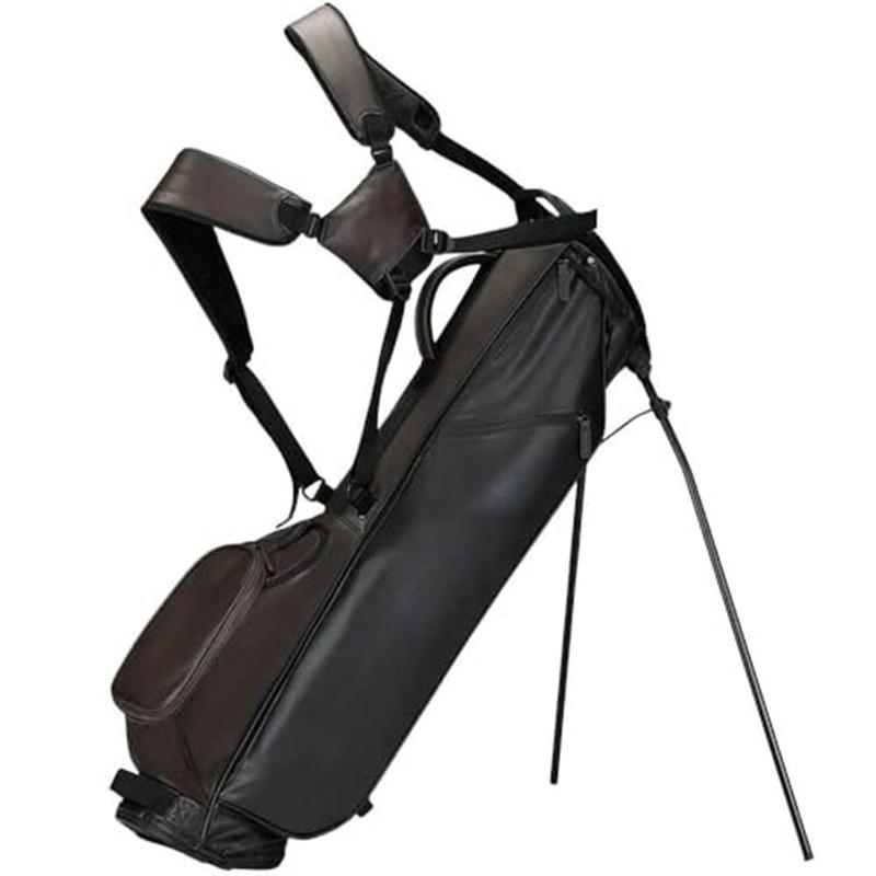 Taylormade男士高尔夫球包可站立轻便携带多隔层设计肩背舒适