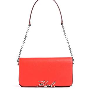 代购 Lagerfeld女士单肩包磁性闭合卡位设计后置口袋 Karl