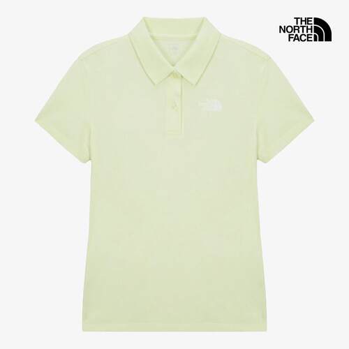海外代购THE NORTH FACE/北面女士运动T恤短袖翻领户外运动