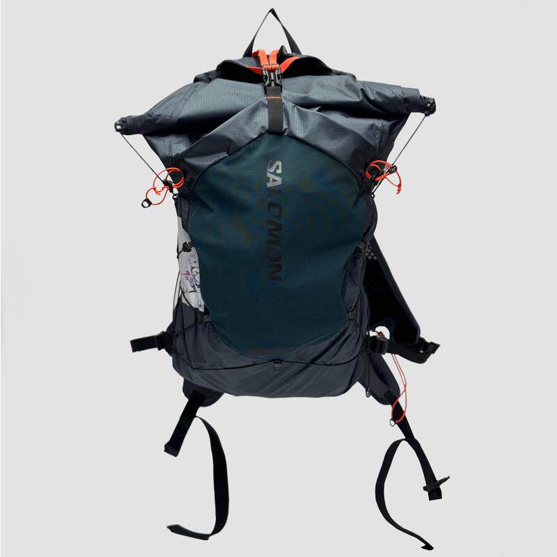 代购Salomon x GR10K XA 35联名款35升运动户外双肩背包防风雨徒