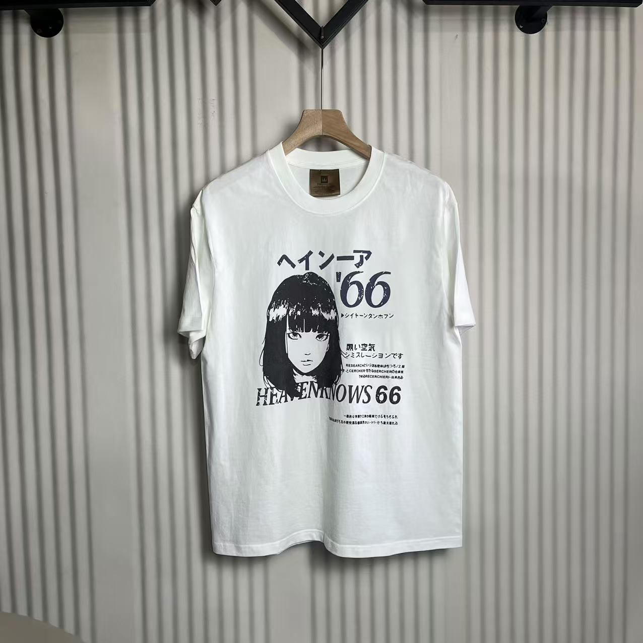 thumbnail for Early Daddy Heavy Industry VTG Short Sleeve Series FOG High Street Luxury Tide Wash Casual Loose T-Shirt Cotton Unisex