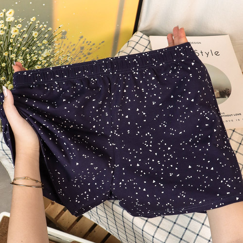 舒适透气平角薄款纯棉男士内裤