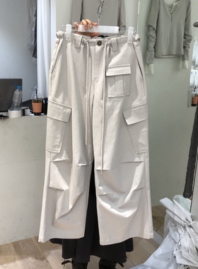 AUBE韩国东大门代购㊣女装新款时尚26春夏热卖推荐休闲裤口袋