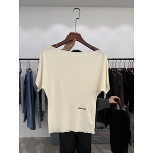 26春夏休闲针织衫 WATER 新款 ㊣女装 刺绣 MELON韩国东大门代购