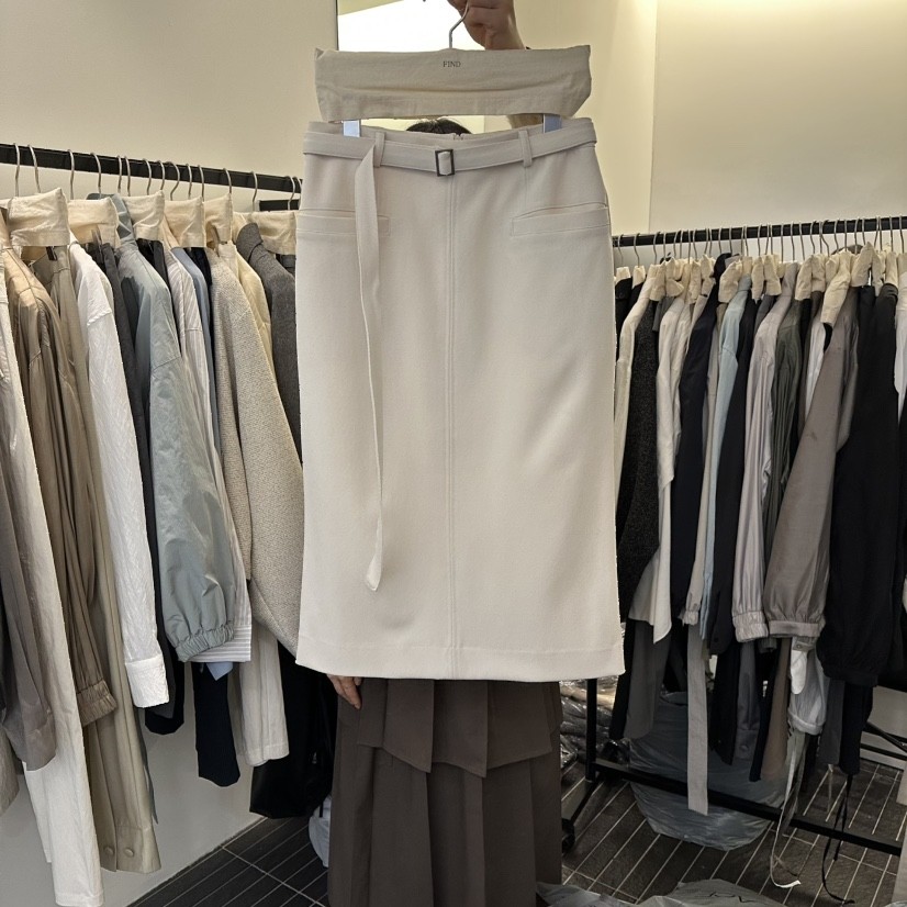 FIND-P东大门㊣实拍女装新款人气25秋冬热卖长裙含腰带春款,运动/瑜伽/健身/球迷用品,广场舞半身裙,淘宝优惠券,粉丝福利购,淘宝优惠卷