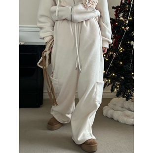 ZEROZERO东大门㊣直邮女装新款休闲热卖时尚25秋冬休闲裤抓绒