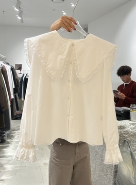 NEROLI 36韩国代购㊣女装新款时尚休闲真品人气25秋冬衬衫