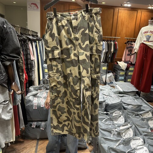 GARMENT㊣东大门代购女士26秋季新品热卖时尚人气休闲裤迷彩