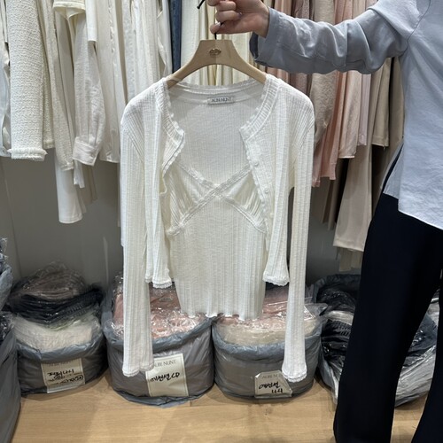 aube nunt韩国直邮㊣女装新品热卖26春夏人气针织衫不含内搭