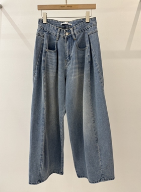 Weave Selvage东大门直邮㊣女士新款推荐人气时尚26春夏牛仔裤