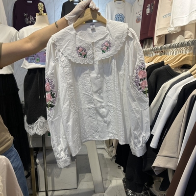 COCO HOLIC韩国代购㊣女装新款25秋冬真品热卖人气时尚衬衫