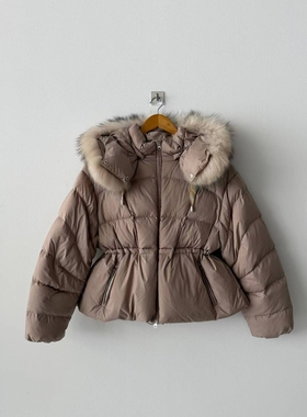 HIGH COLOR/NODI东大门㊣直邮女装新款时尚短款羽绒服填充绒