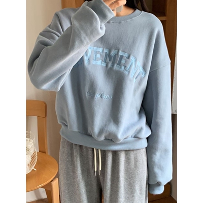 BLUSHER韩国直邮㊣女装新品休闲热卖推荐时尚真品25秋冬卫衣