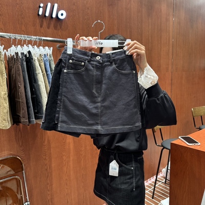 ILLO东大门㊣实拍女装新品热卖时尚人气真品25秋冬休闲裙裤