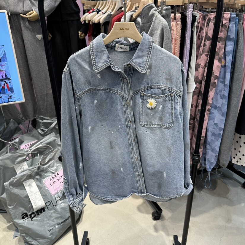 ANNA-P东大门㊣代购女装新品推荐25秋冬热卖时尚休闲真品衬衫