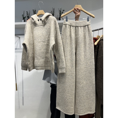 mellor/OLA韩国直邮㊣女士新款热卖推荐休闲真品25秋冬套装连帽