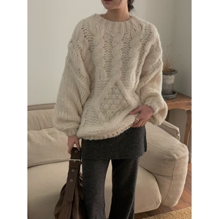 25秋冬热卖 新款 休闲时尚 人气推荐 LURE东大门㊣代购 针织衫 女装