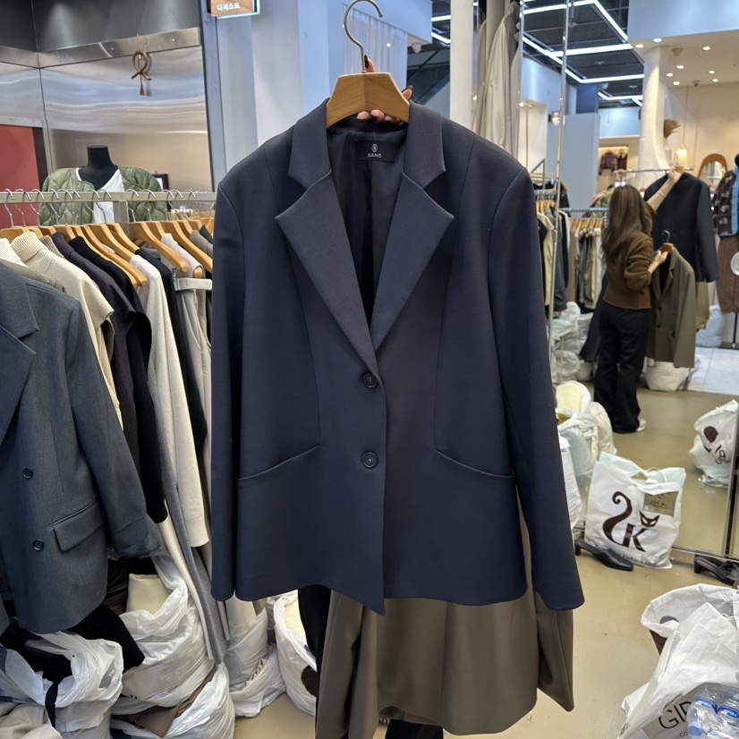 SANS东大门㊣实拍女装新款25秋冬真品时尚人气热卖推荐夹克