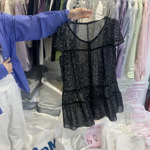 RIVEROOM韩国东大门代购㊣女士新款热卖26春夏推荐休闲连衣裙