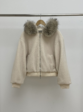 MILLIMETER/MGML东大门㊣代购女士新款时尚25秋冬夹克貂皮