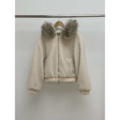 MILLIMETER/MGML东大门㊣代购女士新款时尚25秋冬夹克貂皮