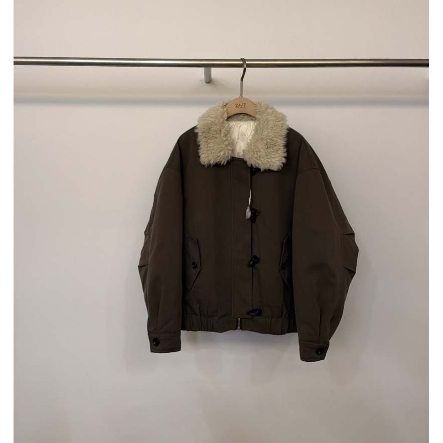 TEWNTY FOUR SEVEN24-7东大门㊣直邮女装新款时尚短款羽