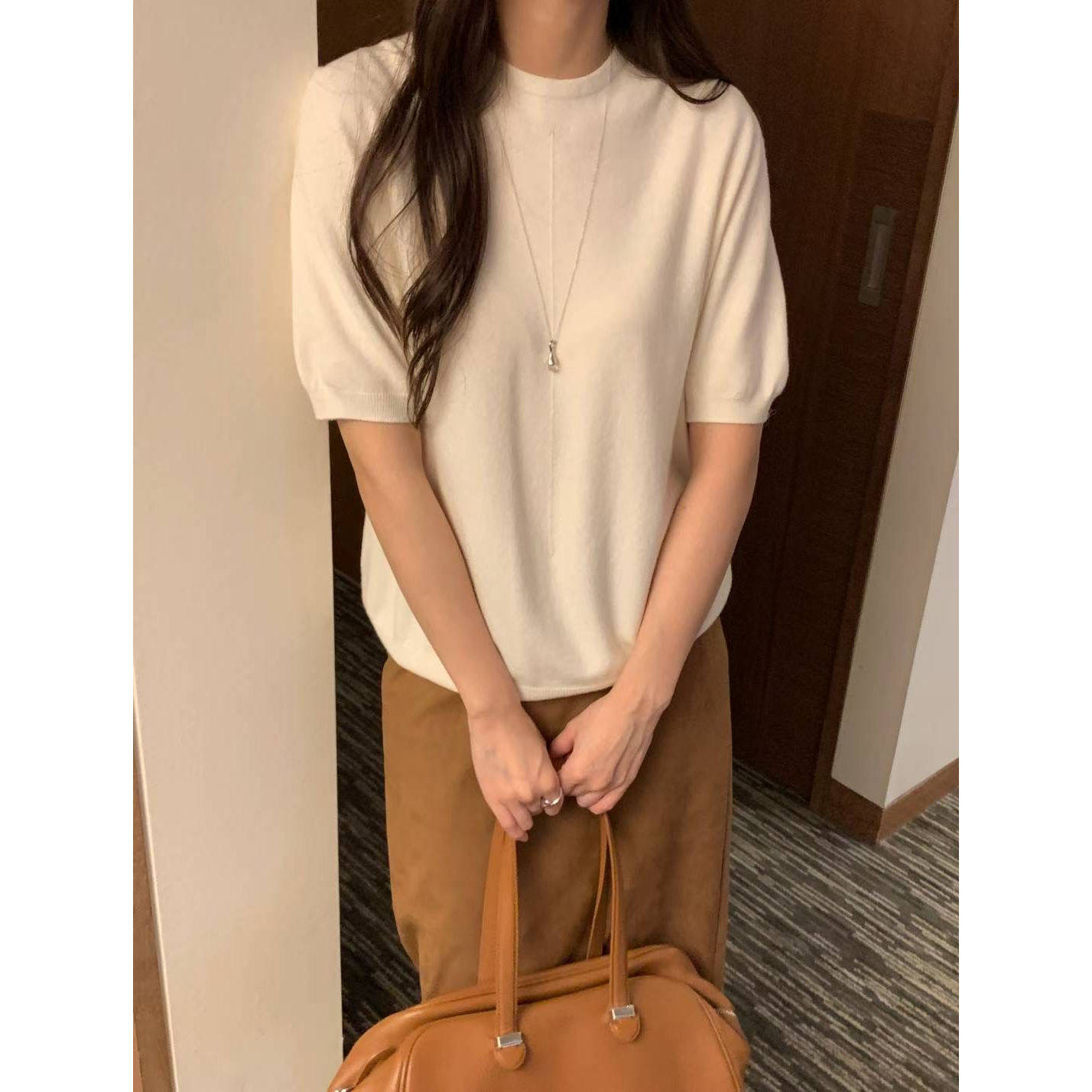 HACKER东大门㊣代购女装新款热卖休闲推荐25秋冬真品针织衫