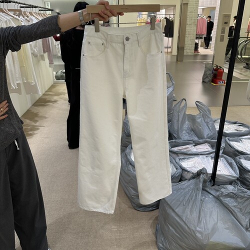 VEGETABLE韩国代购㊣女士新品人气26春夏热卖时尚休闲裤条纹
